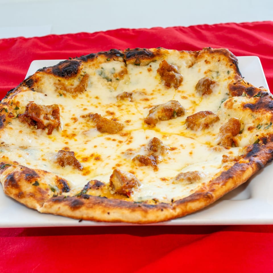 Chicken naan at Roopa's Kitchen.
