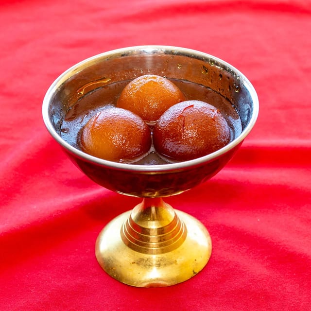Gulab Jamun.