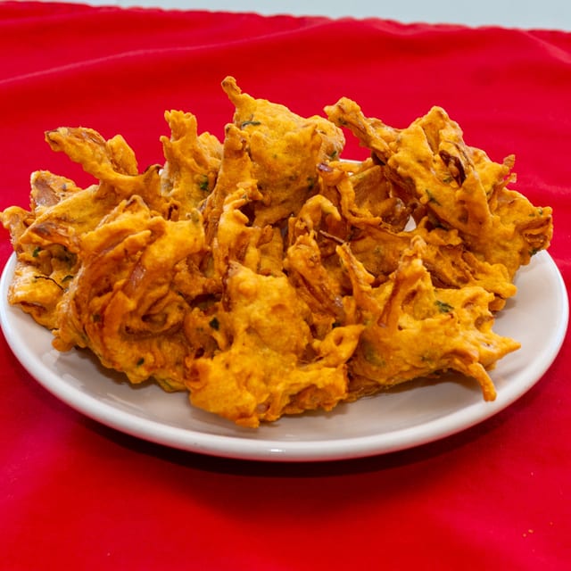 Onion Pakora.