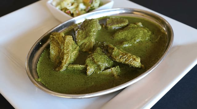Lamb Spinach Curry.